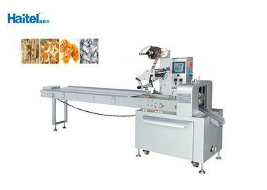 Multifunctional Cookie Wrapping Machine Horizontal Flow Type Stable Performence