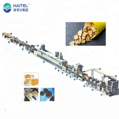 220V / 380V อัตโนมัติ Oreo แซนวิชบิสกิตเครื่องสาย 2000kgs