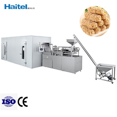 เครื่องขึ้นรูปอัตโนมัติมัลติฟังก์ชั่น 10 ตัน / 24 ชั่วโมงสำหรับบาร์ช็อคโกแลตข้าวโอ๊ต